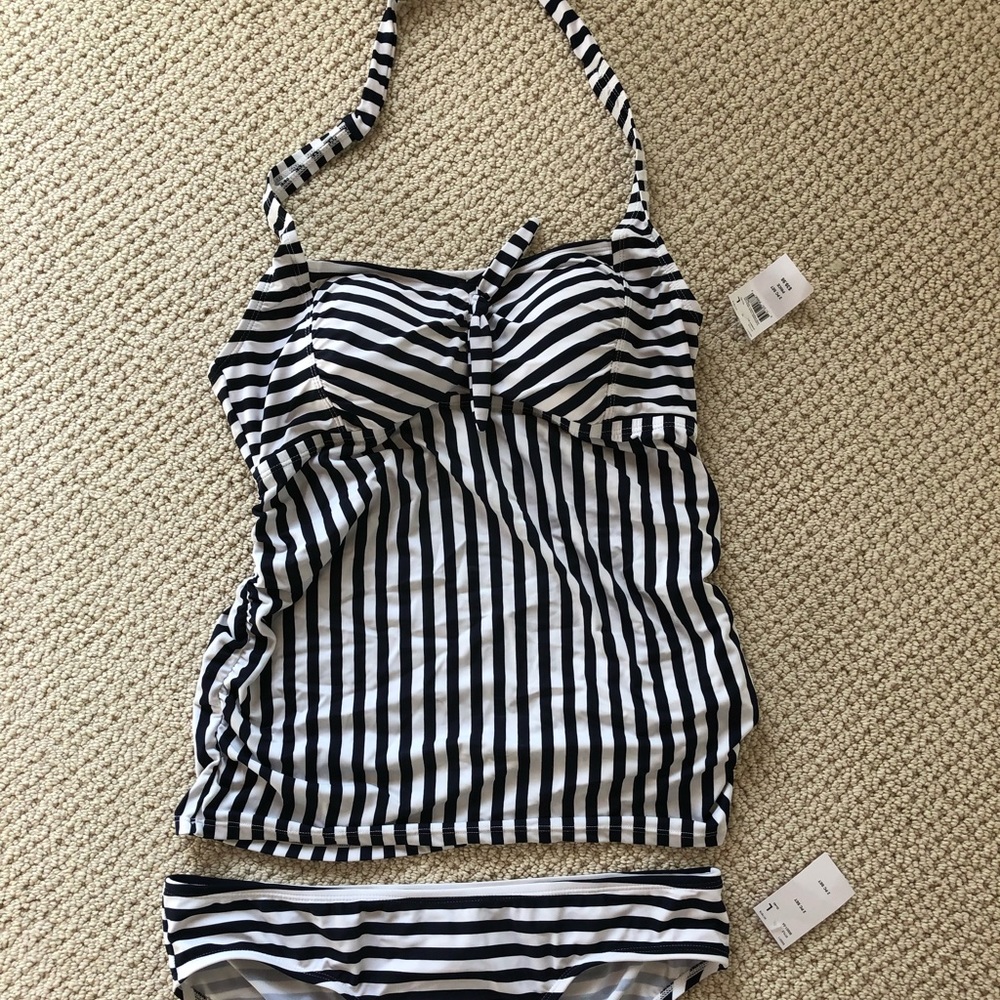 Motherhood Maternity Two Piece Bathjng Suit NWT